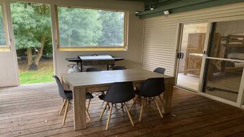 Outdoor dining
