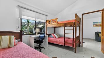 2 chambres, coffres-forts dans les chambres, bureau, Wi-Fi gratuit