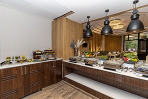 Frokostbuffé er inkludert hver dag