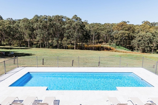 Cool off with a massive 11m pool set in nature