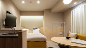 豪華開放式客房 | 熨斗/熨衣板、免費無線上網、床單