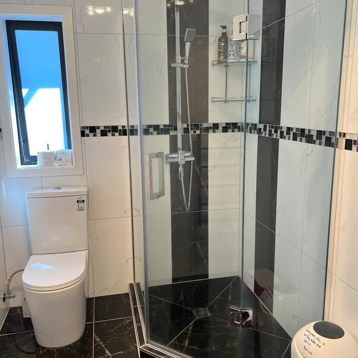 Free toiletries, hair dryer