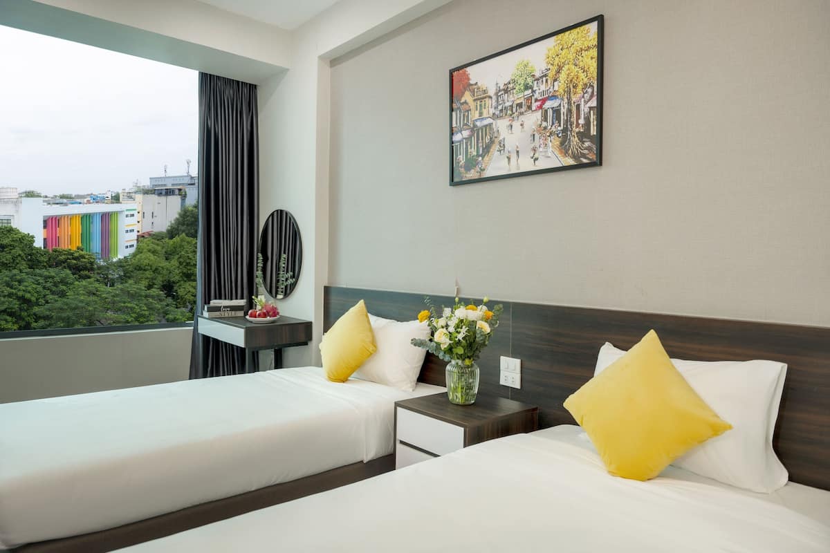 Chambre Exécutive Double ou avec lits jumeaux | Coffres-forts dans les chambres, bureau