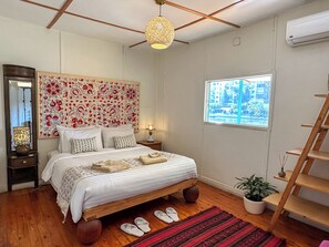 1 室のベッドルーム、WiFi、ベッドシーツ