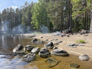Am Strand, Liegestühle