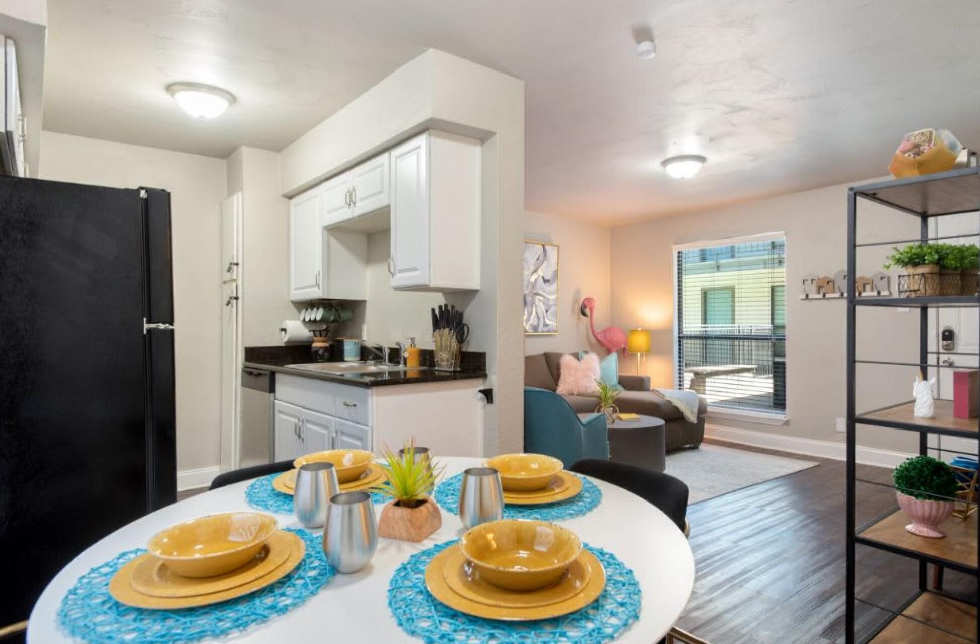 Flirty Flamingos l No Service Fees Poolside