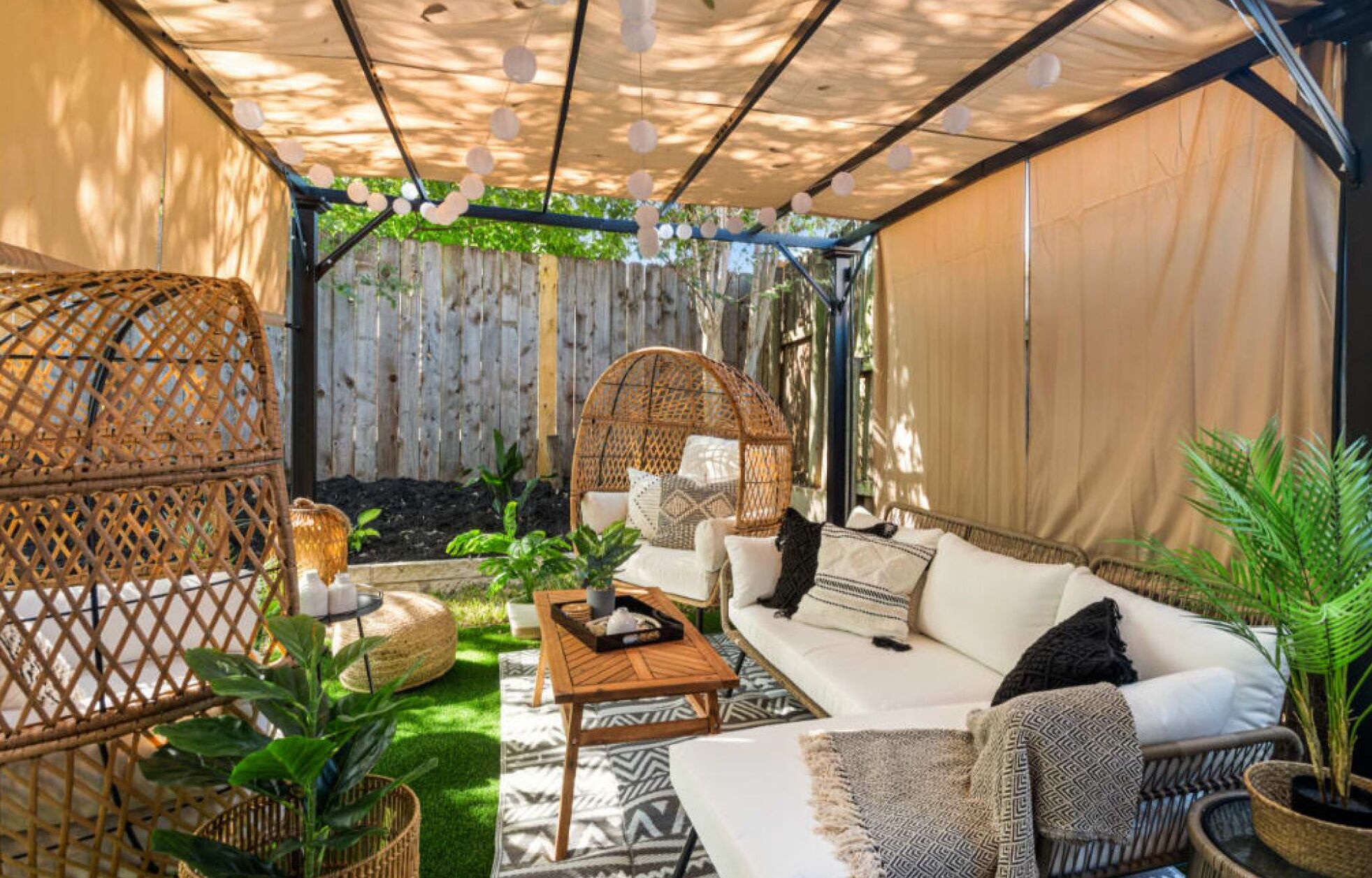 Round Rocker No Service Fees Backyard BBQ