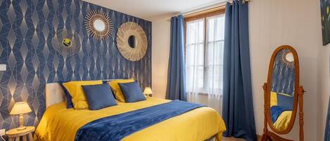 2 habitaciones, wifi gratis y ropa de cama