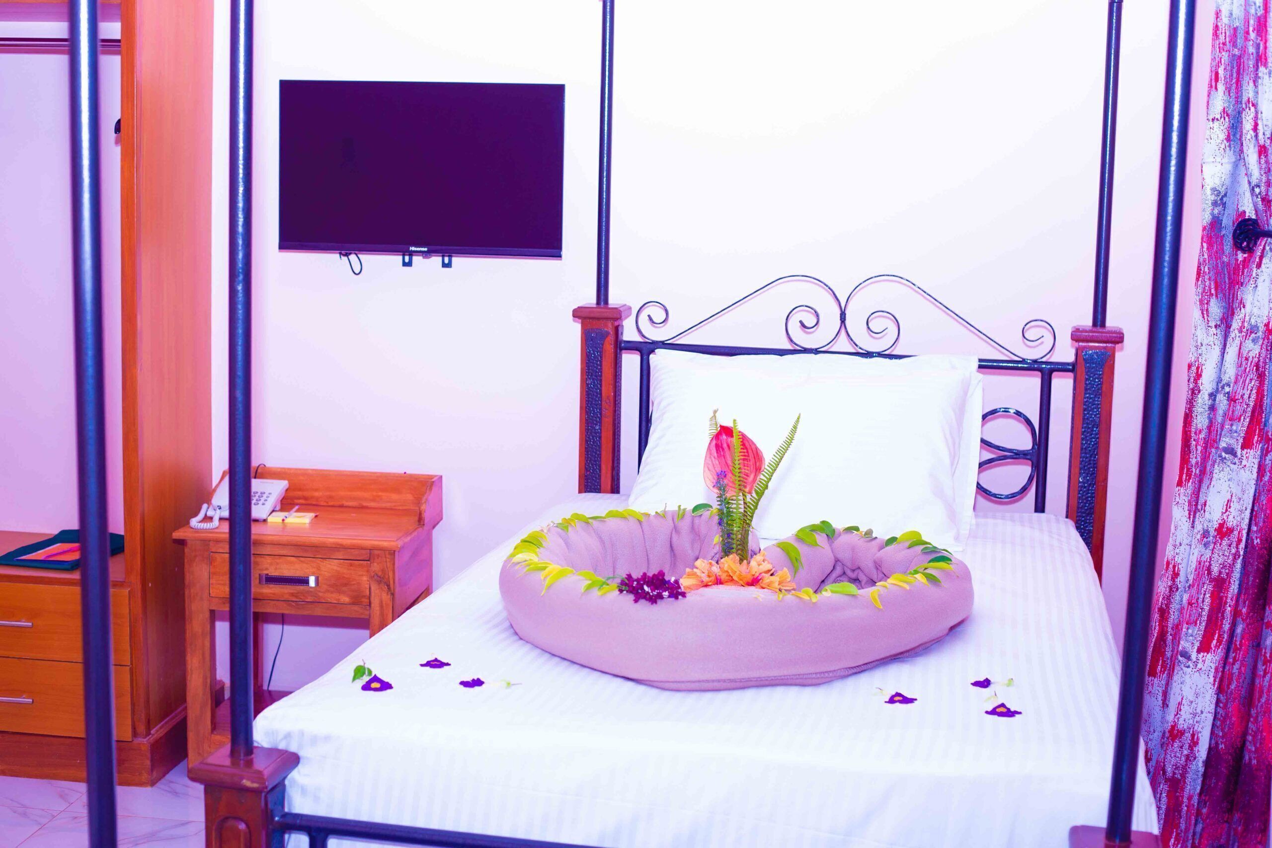 Cofres nos quartos, individualmente decorados
