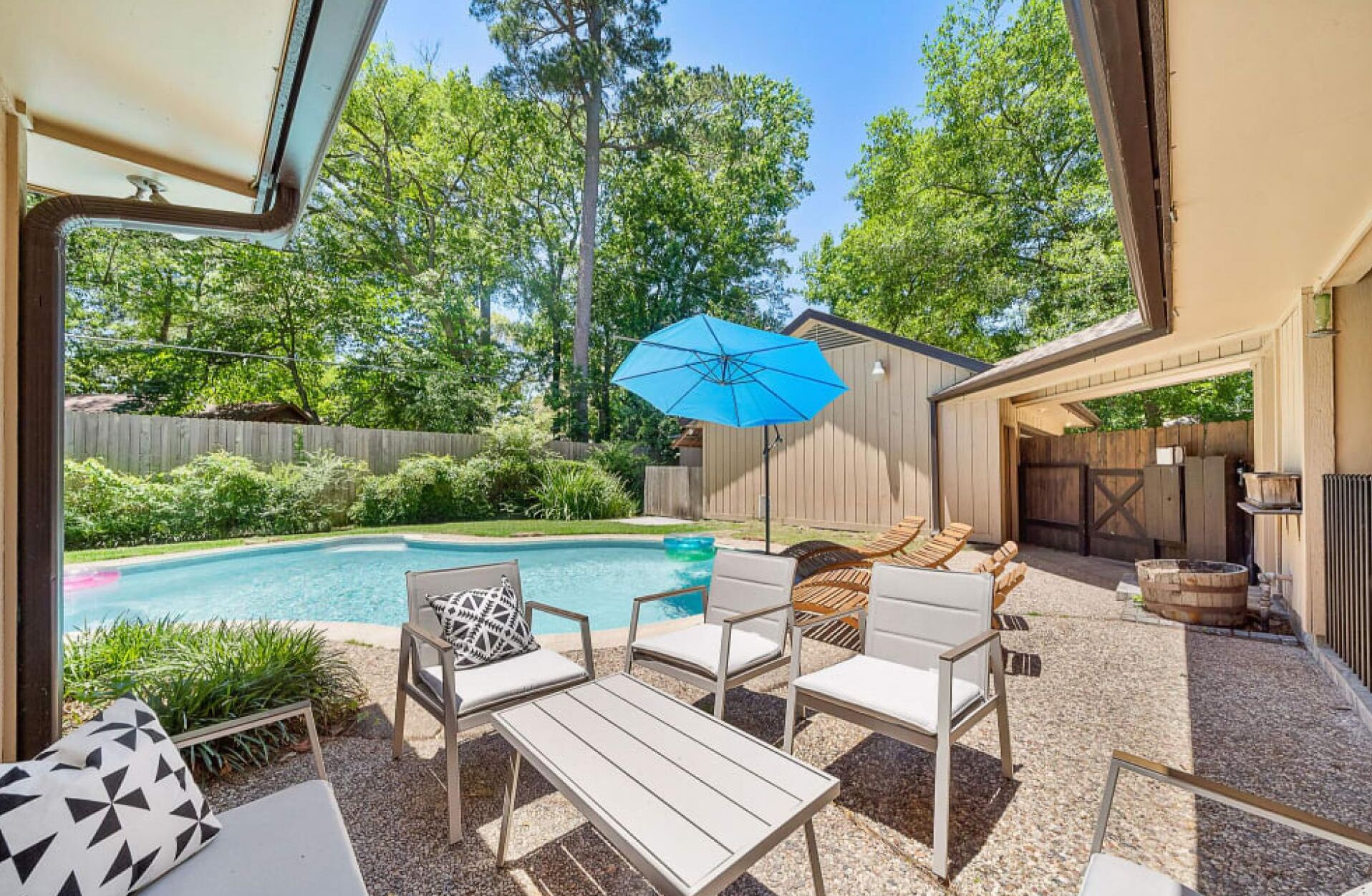 The Sunset No Service Fees Games Pool BBQ