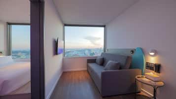 Room, 1 King Bed with Sofa bed | In-room safe, desk, laptop workspace, blackout drapes