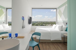 1 chambre, coffres-forts dans les chambres, bureau