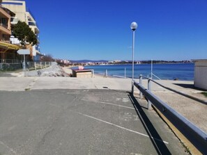 Vue sur la plage/l’océan