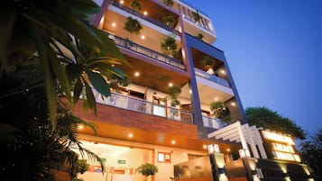 Fassade der Unterkunft