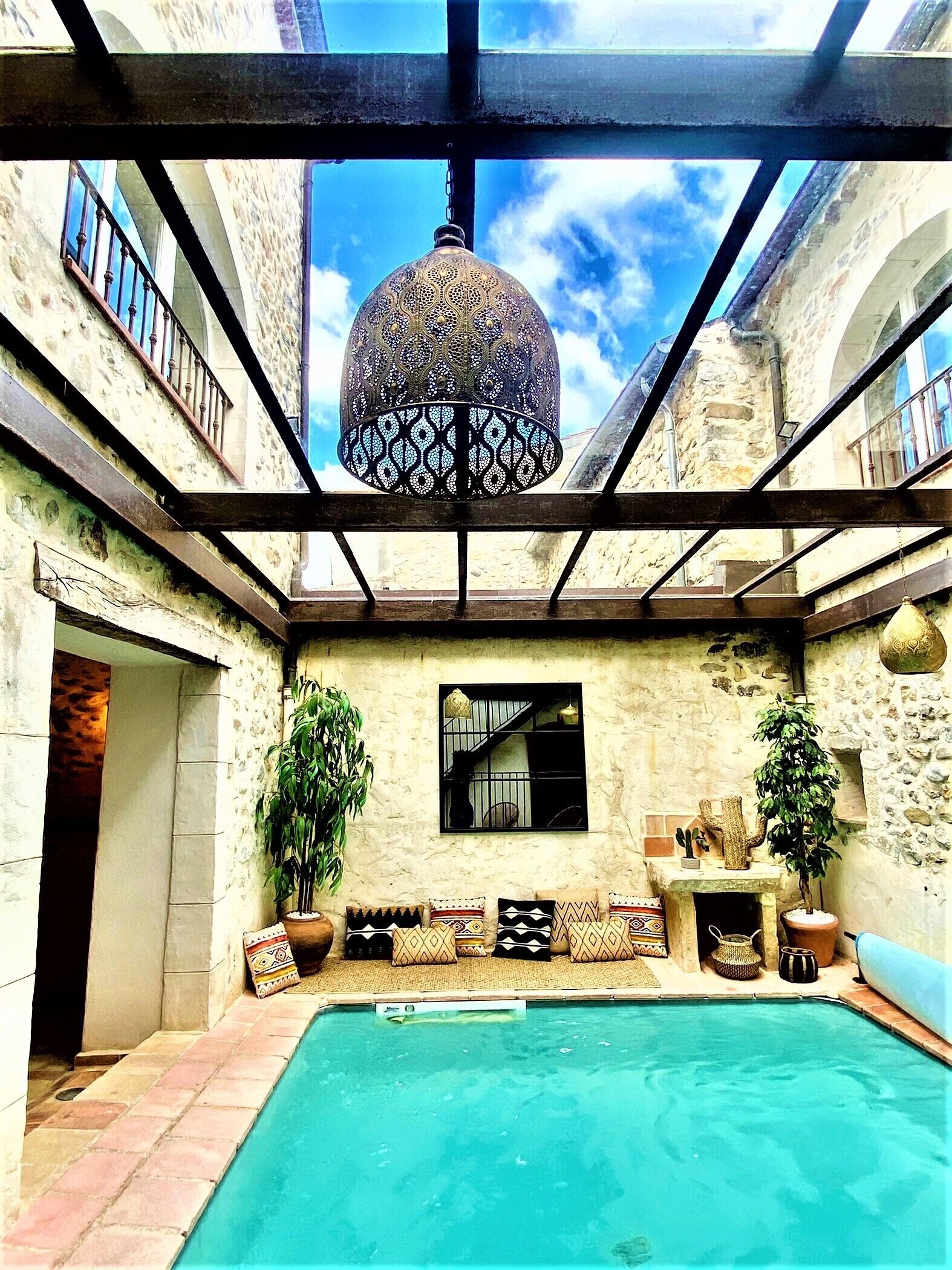 Piscine couverte, piscine chauffée