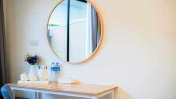Minibar, in-room safe, desk, free WiFi