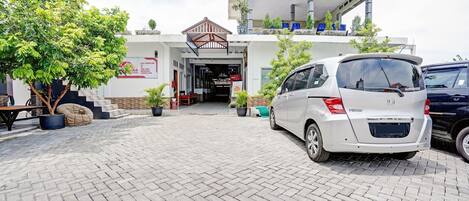 Fassade der Unterkunft