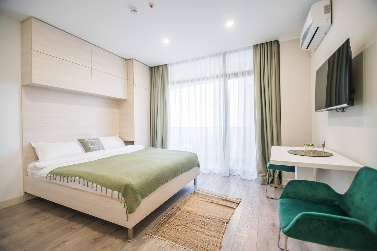 Standard Studio | 1 bilik tidur, seterika/papan seterika, Wi-fi percuma
