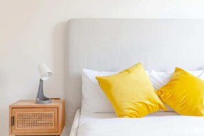 Perushuoneisto, 2 parisänkyä | 2 makuuhuonetta, vuodevaatteet