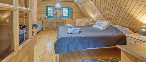 ชาเลท์สำหรับครอบครัว, หลายห้องนอน (Fani's Riverside Cottage) | 1 ห้องนอน, Wi-Fi ฟรี, ผ้าปูที่นอน