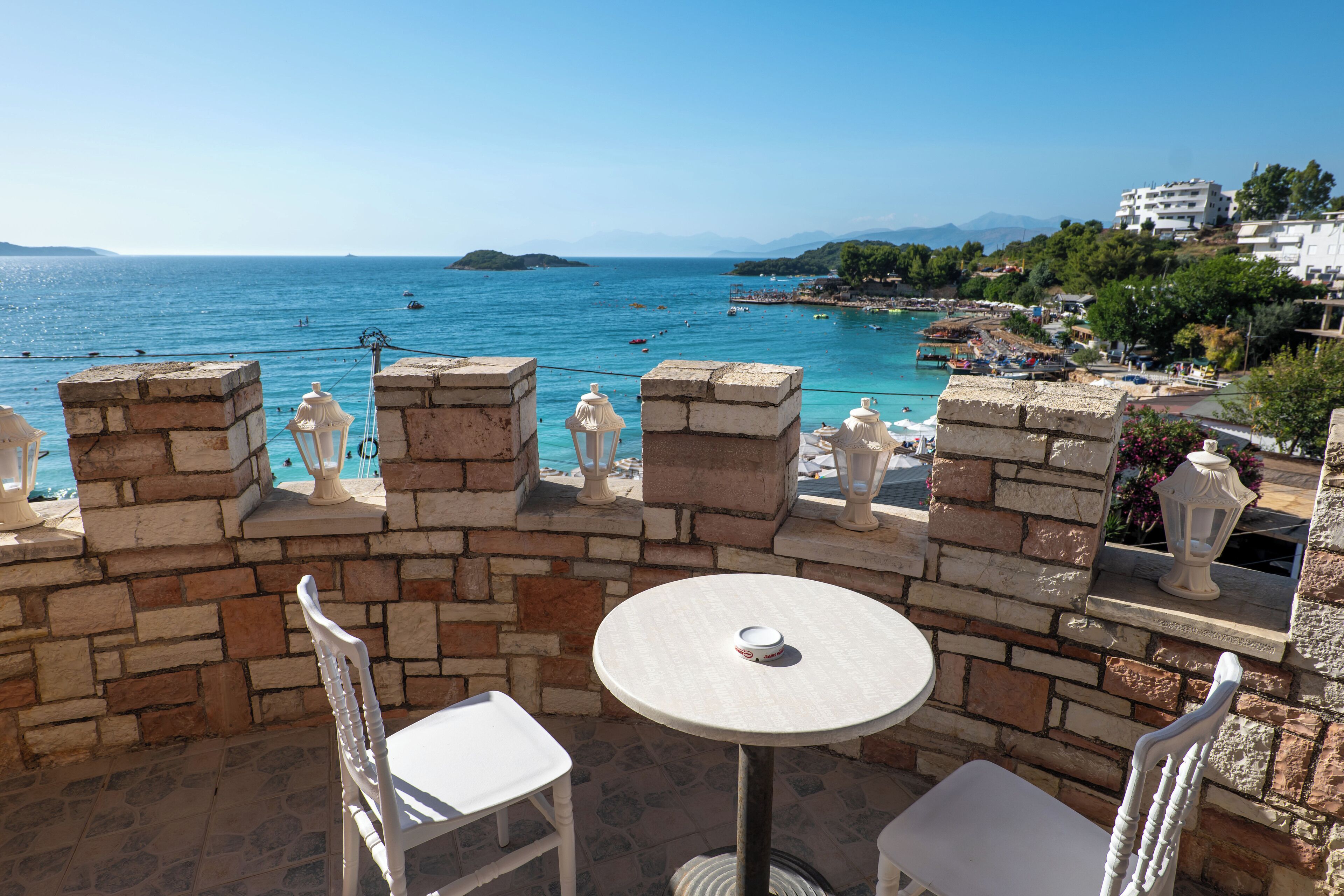 Large Double Room with Sea View | Terrasse/patio