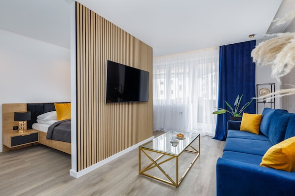 Apartment, 2 Bedrooms, Balcony | 2 bedrooms, free cribs/infant beds, free WiFi, bed sheets - Rozana Zieleniewo Apartment by Renters (Kolobrzeg)