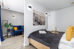 Apartment, 2 Bedrooms, Balcony | 2 bedrooms, free cribs/infant beds, free WiFi, bed sheets - Rozana Zieleniewo Apartment by Renters (Kolobrzeg)