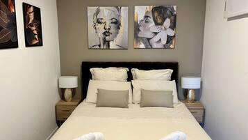 1 bedroom, iron/ironing board, travel crib, free WiFi