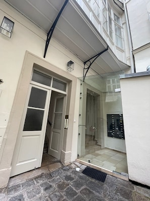 Fassade der Unterkunft