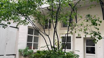 Fassade der Unterkunft