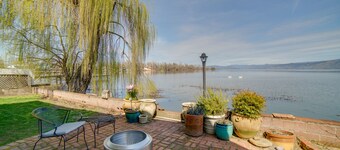 Waterfront Lakeport Rental Home w/ Private Dock!