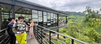 The Retreat sunrise view Cameron highlands