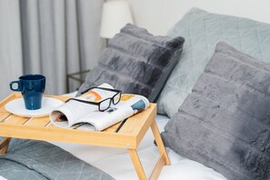 Căn hộ, 1 phòng ngủ, ban công | 1 phòng ngủ, bộ trải giường