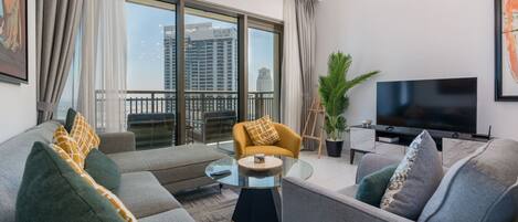 Apartment (2 Bedrooms) | Living area