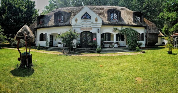 Façade de l’hébergement