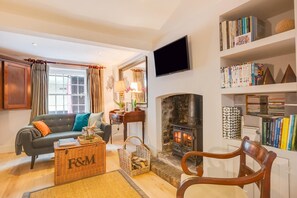 TV, fireplace - 2 Bed in Appledore (oc-muffy) (Appledore)