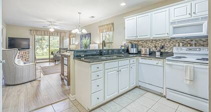 2 Bed 2Bath 1st Floor Golf and Beach Condo