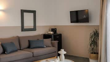 Chambre Double Supérieure | Coin séjour