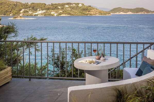 Premium Double Room | View from room - The Rock (Skiathos)