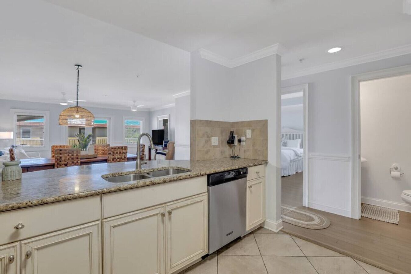 3 多间卧室、WiFi、床单