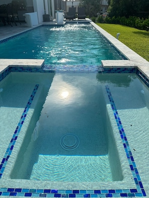 Außenpool, beheizter Pool