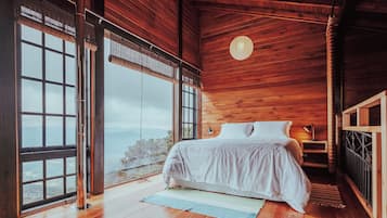 Cabaña superior | 1 habitación, wifi gratis y ropa de cama