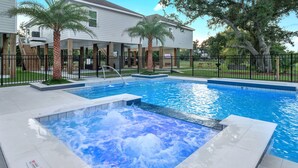 Pool - Waveland Beach Cottage C, Waveland Beach Cottage (Waveland)