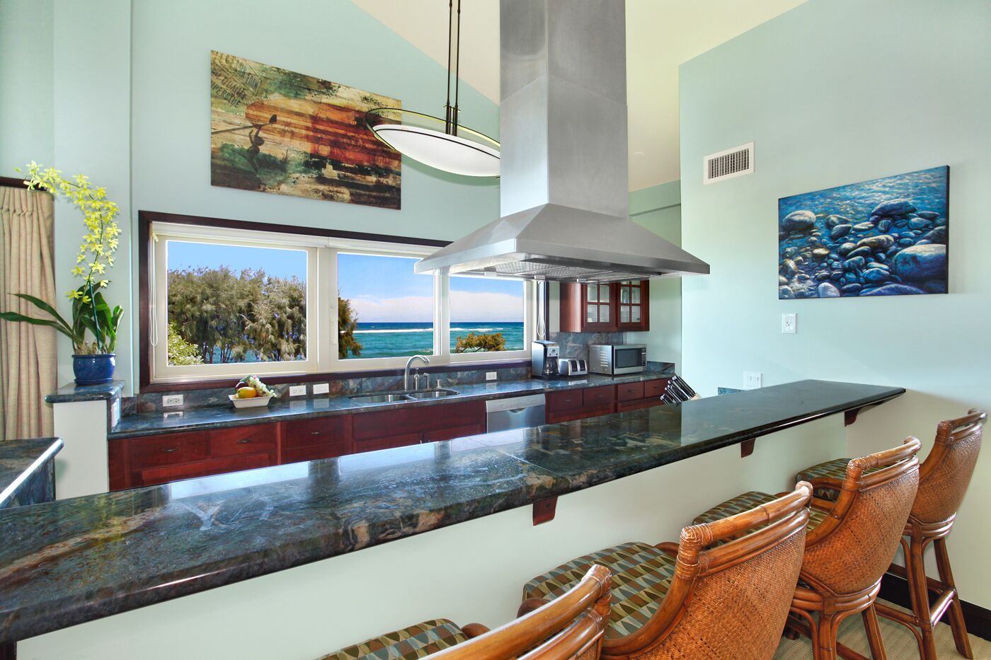 Waipouli Beach Resort H201 - Presidential Suite Oceanfront Penthouse Luxury