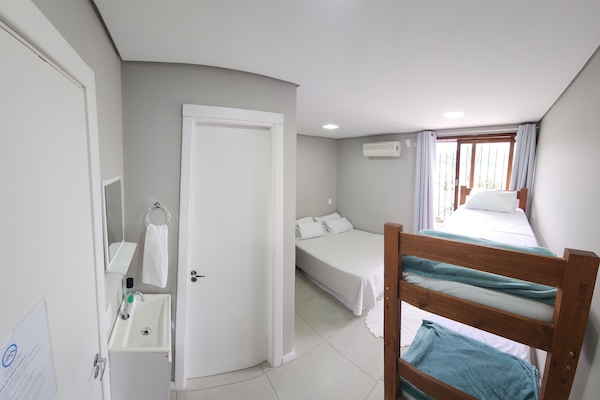 Family Room, Private Bathroom | Iron/ironing board, free WiFi, bed sheets