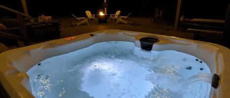 Idromassaggio all'aperto