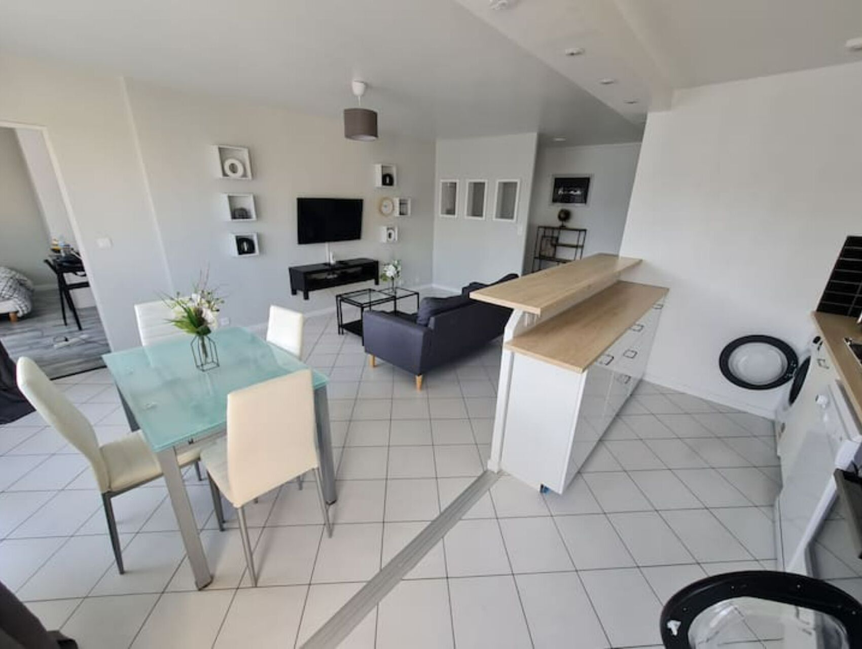 Large bright apartment in Le Havre