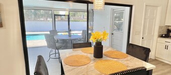 Welcome to Mindelo Oasis, your Florida pool house vacation home!