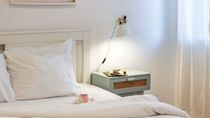 1 slaapkamer, een strijkplank/strijkijzer, gratis wifi, beddengoed