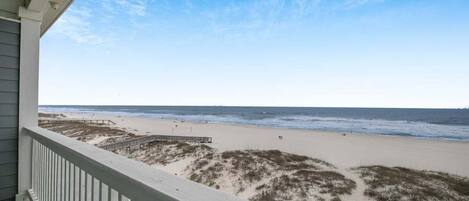 Accommodatie ligt op het strand